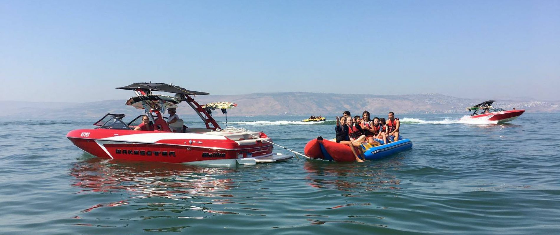 השכרת סירה בכנרת