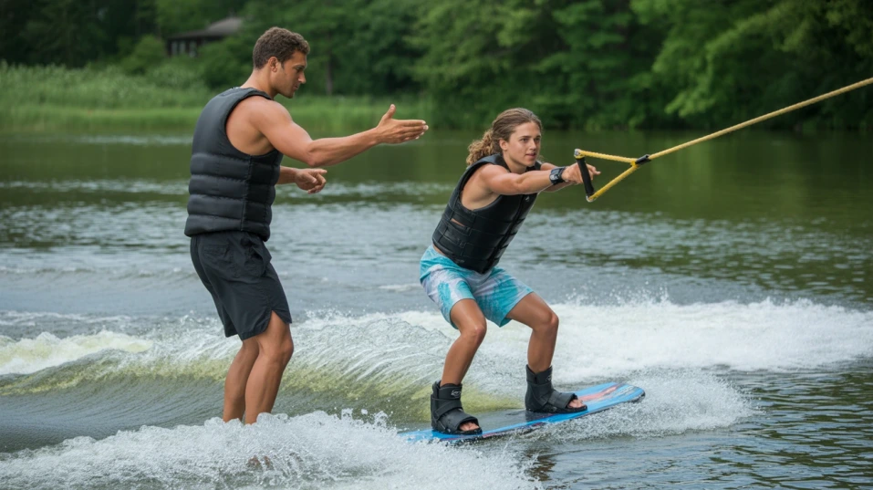 טיפים למתחילים: איך מצליחים לעמוד על המים כבר באימון הראשון?
